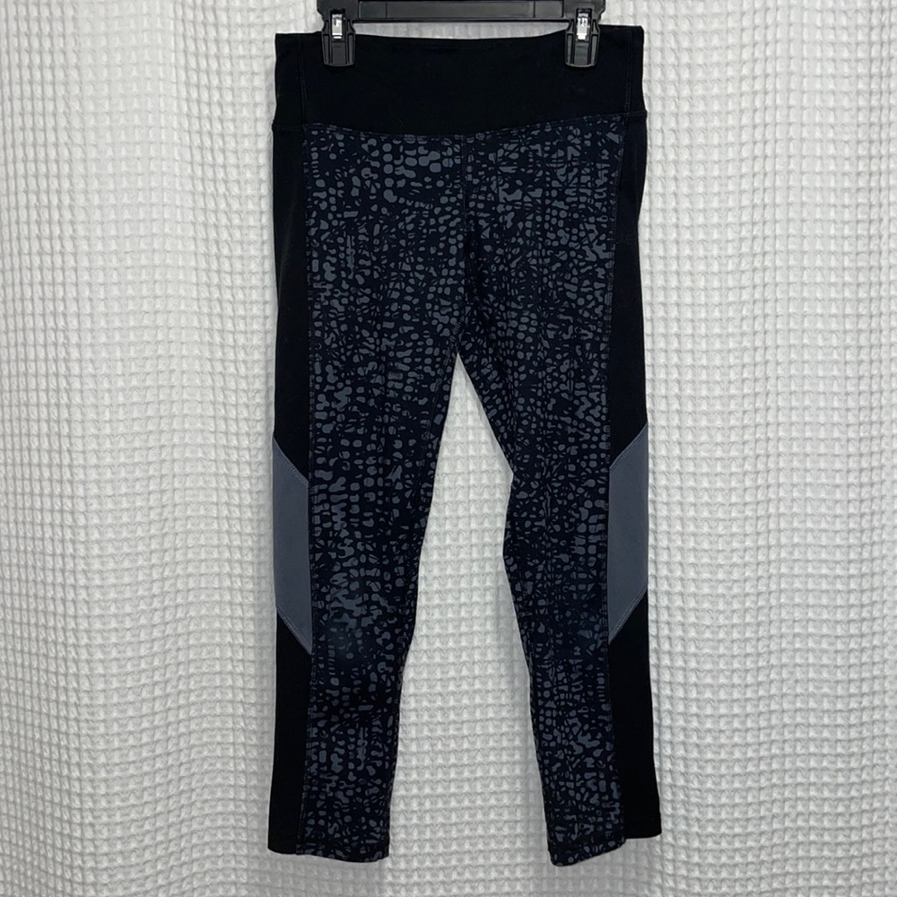 Champion Women’s Black & Gray Design Yoga Workout Pants Size Small